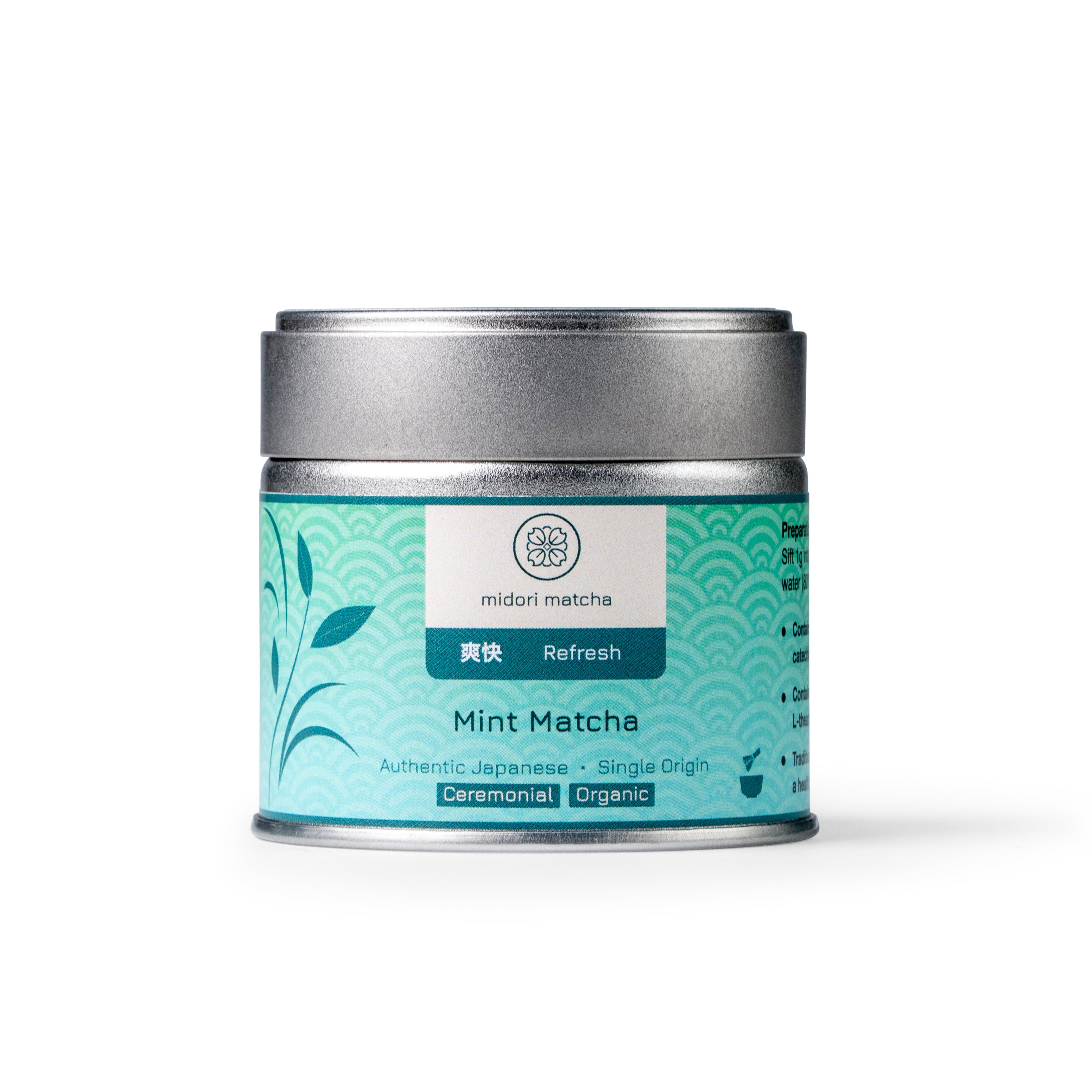 Organic Matcha with Mint – Midori Matcha
