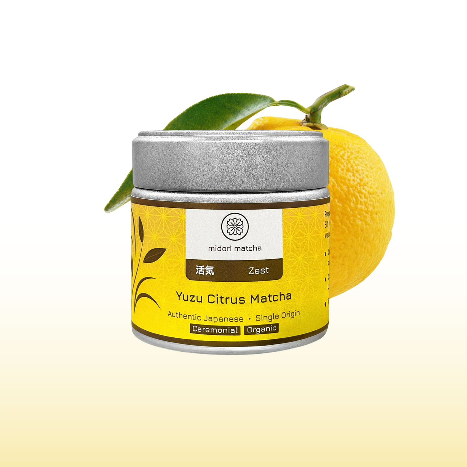 Organic Matcha with Yuzu Citrus