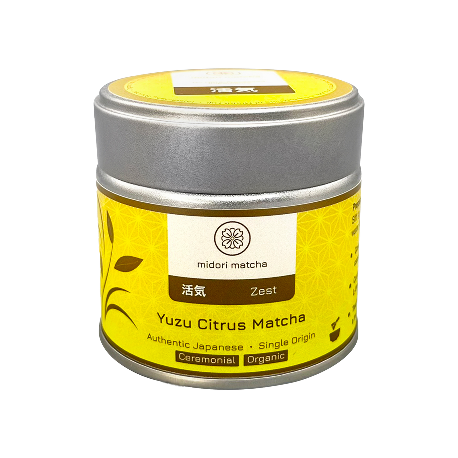 Organic Matcha with Yuzu Citrus