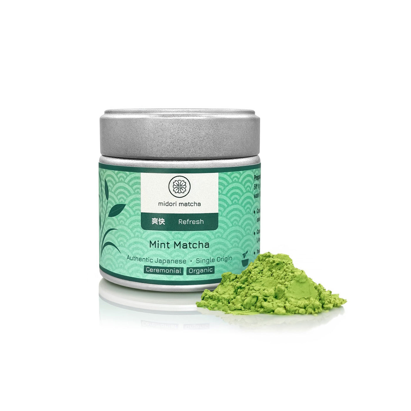 Organic Matcha with Mint