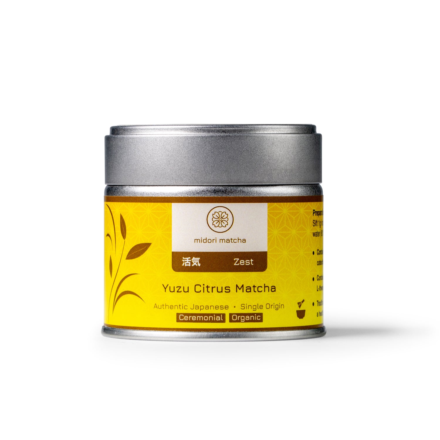 Organic Matcha with Yuzu Citrus