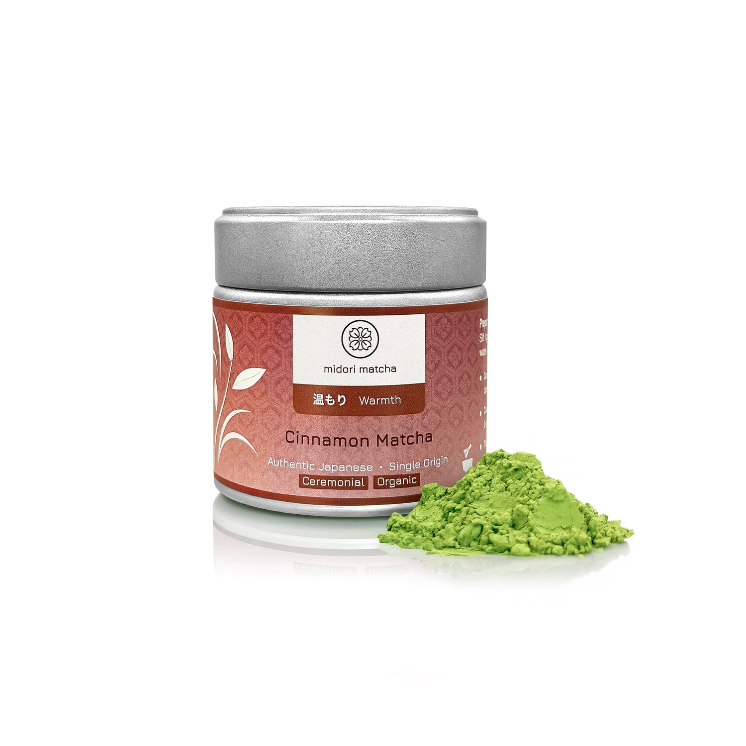Organic Matcha with Cinnamon